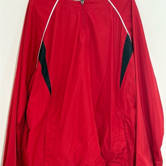 Holloway Golf Baseball 1/4 Zip Warmup Mens Size XL  Pockets Preppy Athletic - Picture 5 of 11